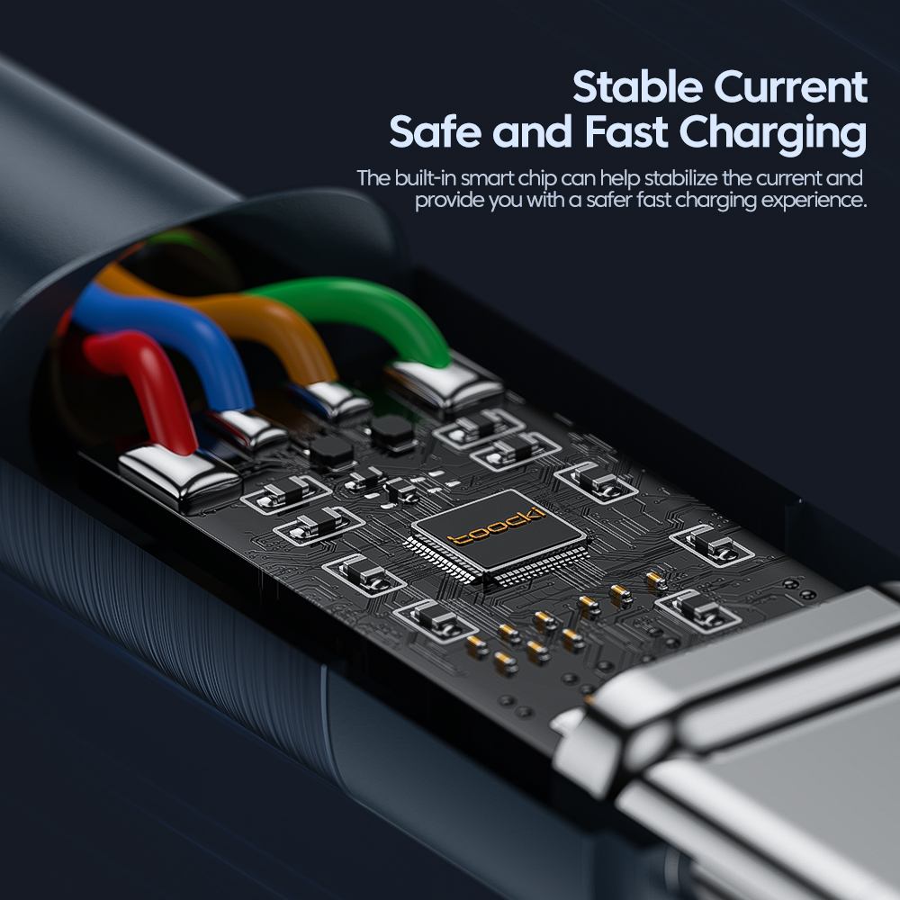 Кабель USB-Type-C для телефона 66W, быстрая зарядка, передача данных,  купить в Москве, цены в интернет-магазинах на Мегамаркет