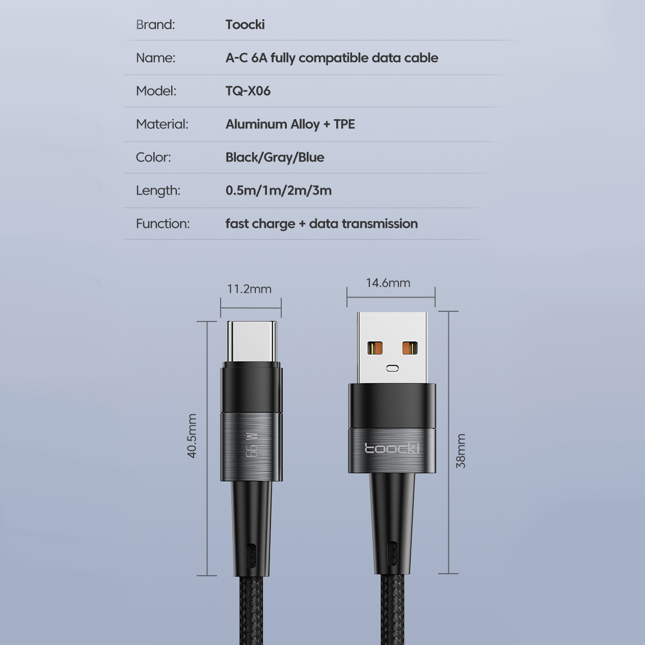 Кабель USB-Type-C для телефона 66W, быстрая зарядка, передача данных,  купить в Москве, цены в интернет-магазинах на Мегамаркет