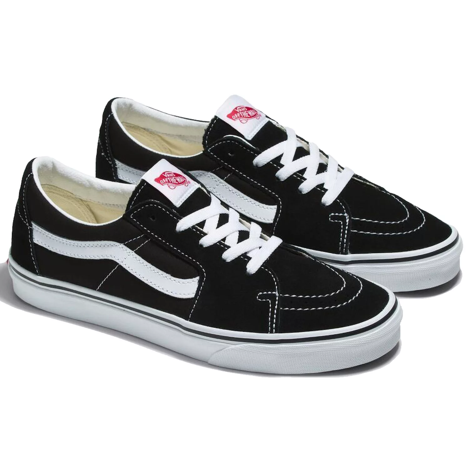 Кеды унисекс VANS UA SK8-LOW черные 42 EU № 2. Фотография Кеды унисекс VANS...