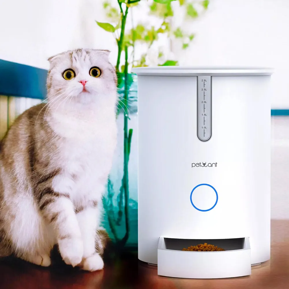 Автоматическая кормушка для кошек и собак Petwant F3 Wi-Fi