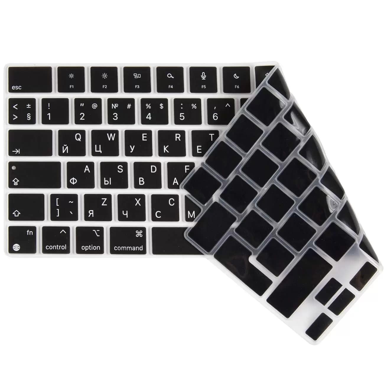 Защитная накладка на клавиатуру Barn&Hollis MacBook Pro 16 (2021) Black