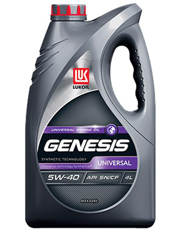 Моторное масло Lukoil Genesis Universal 5W40 4 л - купить в 55Cardone, цена на Мегамаркет