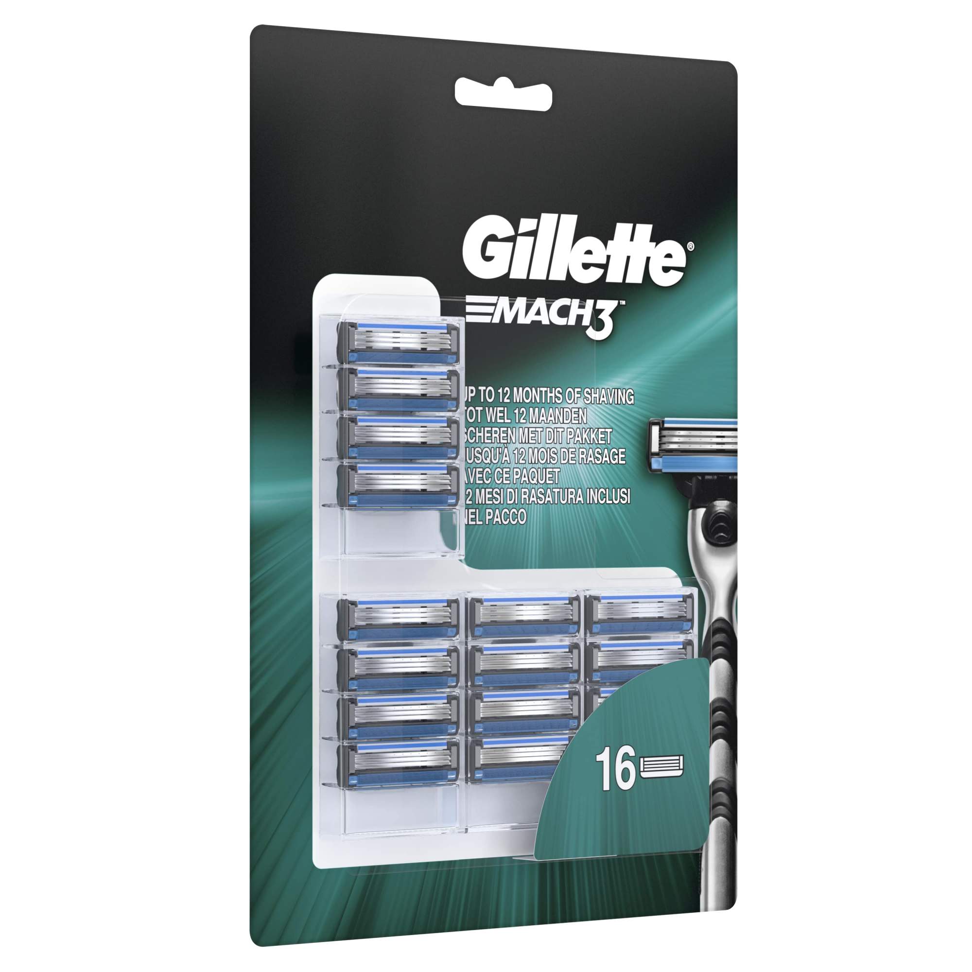 Сменные кассеты для бритья gillette mach3 80227851