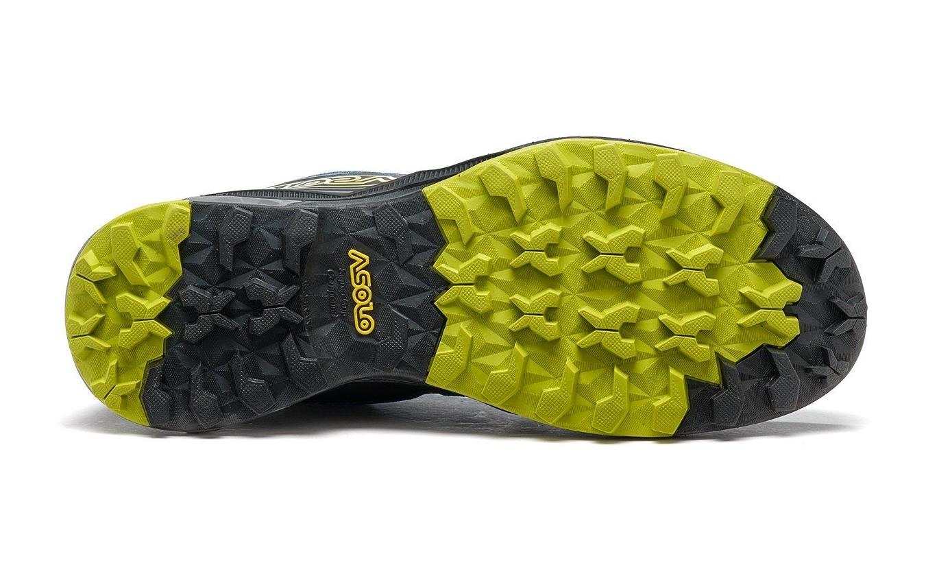 Asolo Backbone GTX MM deep water black safety yellow