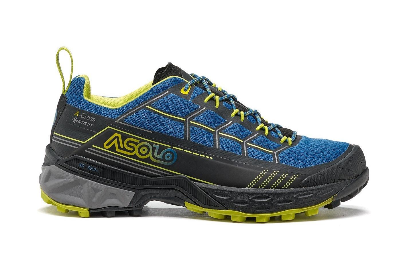 Asolo Backbone GTX MM deep water black safety yellow