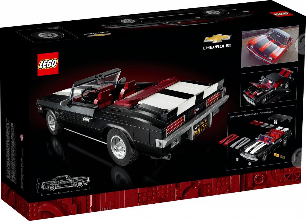 LEGO Creator 10304 Chevrolet Camaro Z 28 1969 1456 600009169162