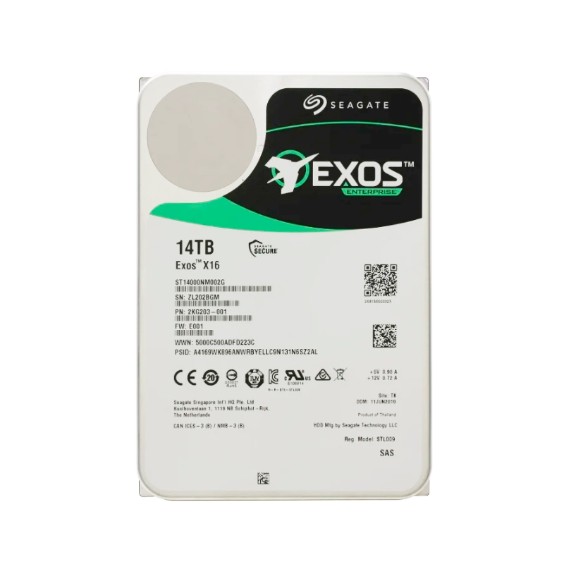 Жесткий диск Seagate Exos X16 14ТБ (ST12000NM002G)