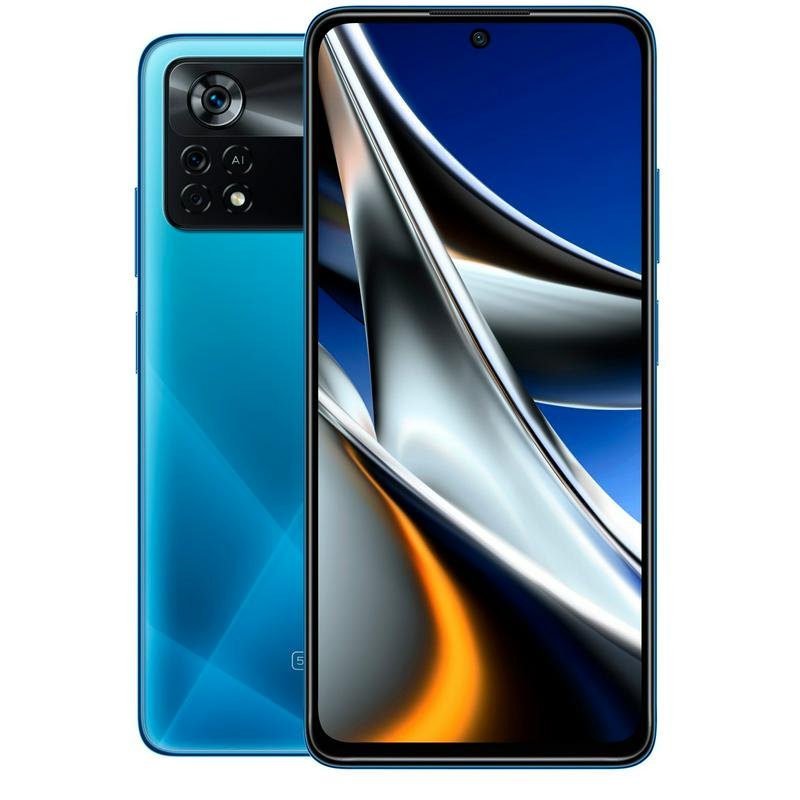 Смартфон POCO X4 Pro 5G 8/256Gb Laser Blue (Global), купить в Москве, цены в интернет-магазинах на Мегамаркет