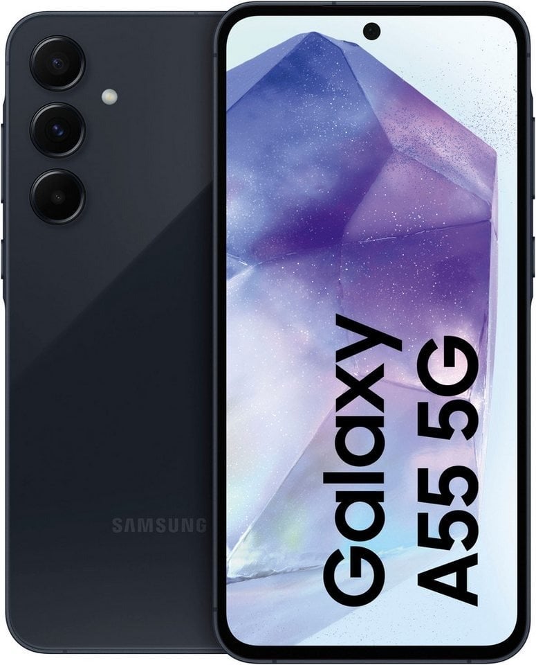 Смартфон Samsung Galaxy A55 5G 8/128 ГБ, черный, купить в Москве, цены в интернет-магазинах на Мегамаркет