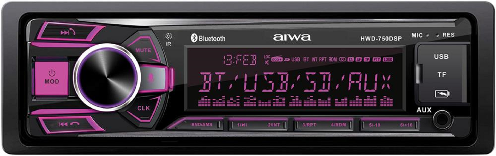 Купить автомобильная магнитола AIWA HWD-750 DSP с процессором, цены на Мегамаркет | Артикул: 600015040115