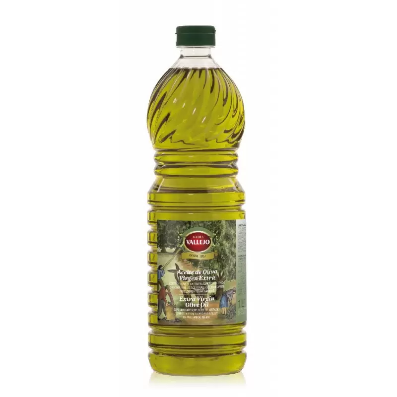 Купить масло оливковое Aceites Vallejo Extra Virgin нерафинированное, в пластике, 1 л, цены на Мегамаркет | Артикул: 100052289175