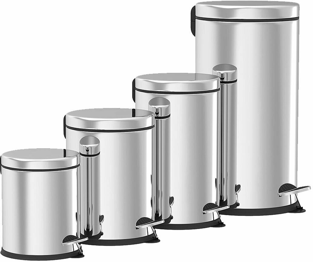 Мусорный контейнер Perilla, 8л, сталь, арт. 83003 - купить в Invoz МСК ...