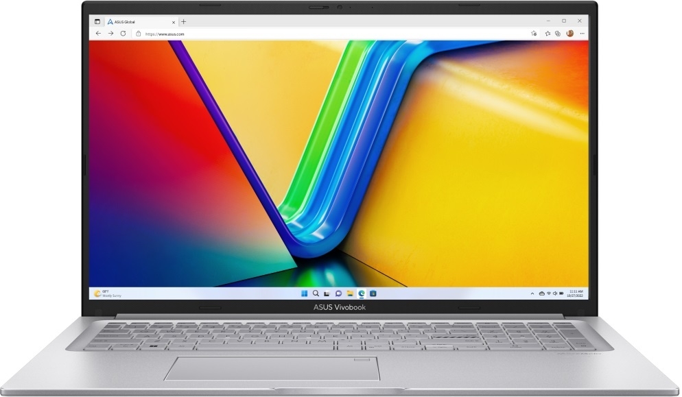 Ноутбук ASUS VivoBook 17 X1704VA-AU299 Silver (90NB13X1-M000F0) - купить в K-1, цена на Мегамаркет