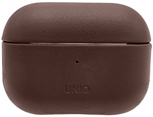 Чехол для наушников Uniq Terra Genuine Leather для AirPods Pro Brown