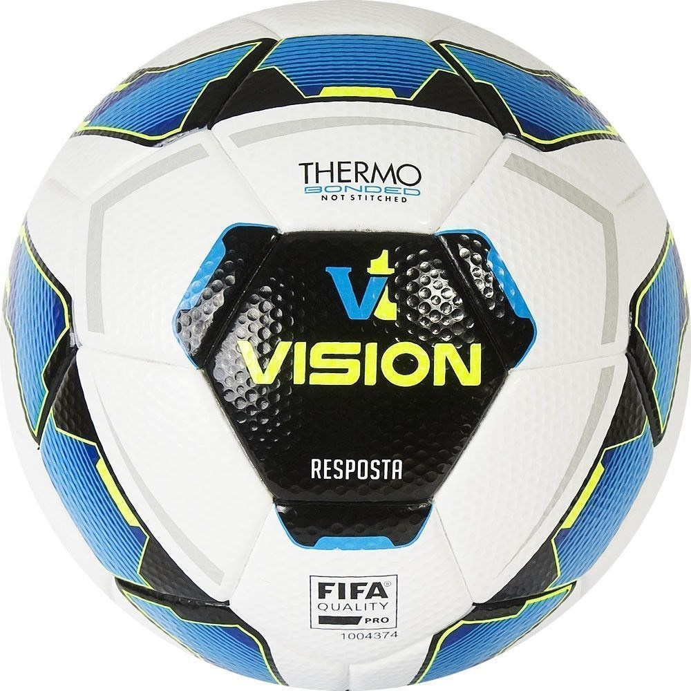 Мяч футб. Vision Resposta 01-01-13886-5,р.5,FIFA Quality Pro,  белый-мультиколор - купить в Москве, цены на Мегамаркет | 100028787872