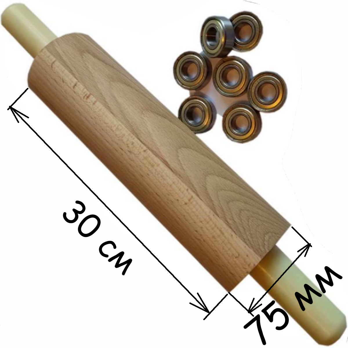 Купить Скалку Для Теста На Подшипниках