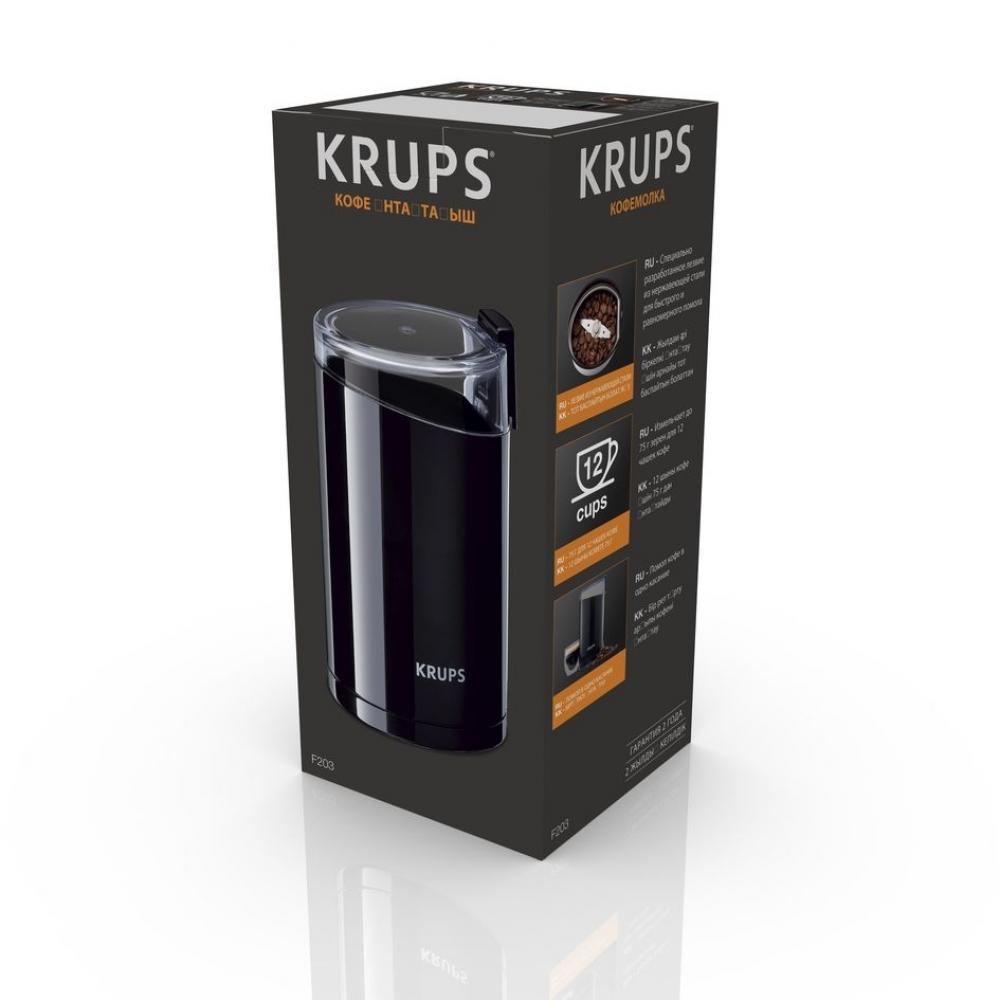Кофемолка Krups Fast Touch F2034232 Black