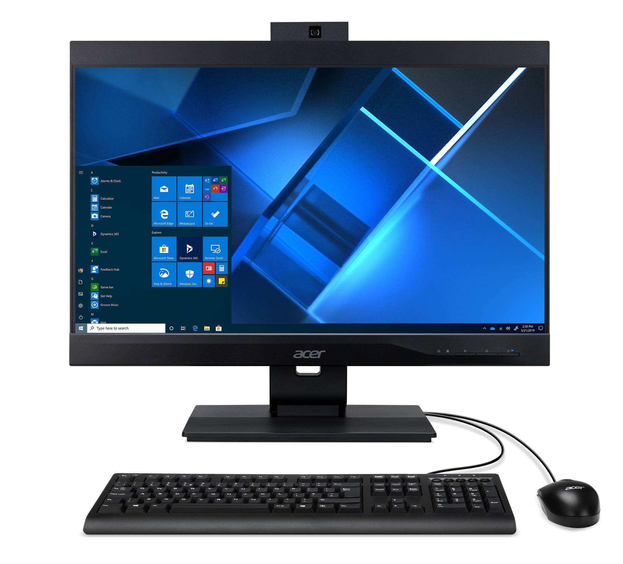 Моноблок Acer Veriton Z4870G Black (DQ.VTQER.01C)