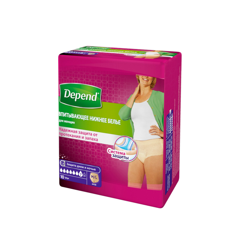 Послеродовые трусы depend фото