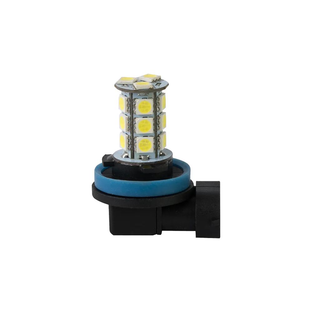 Светодиодная лампа H8-18SMD (ПТФ/ ДХО) 5000K 12V (блистер 1 шт.) - купить в  Москве, цены на Мегамаркет