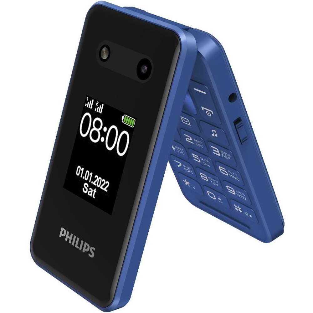 Мобильный телефон Philips Xenium E2602 Blue - купить в КотоФото Москва, цена на Мегамаркет