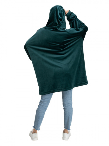 Худи женское Routemark Blanket Hoodie Travel зеленое one size