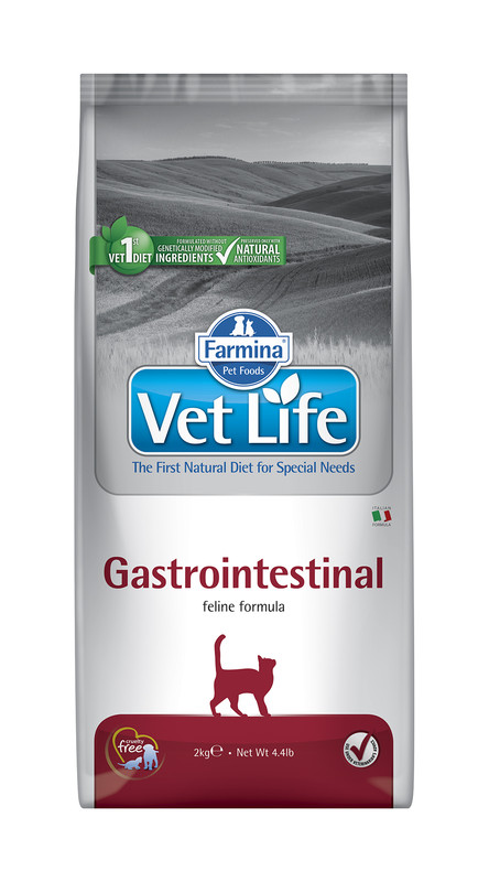 Купить сухой корм для кошек Farmina Vet Life Gastro-Intestinal, при ...