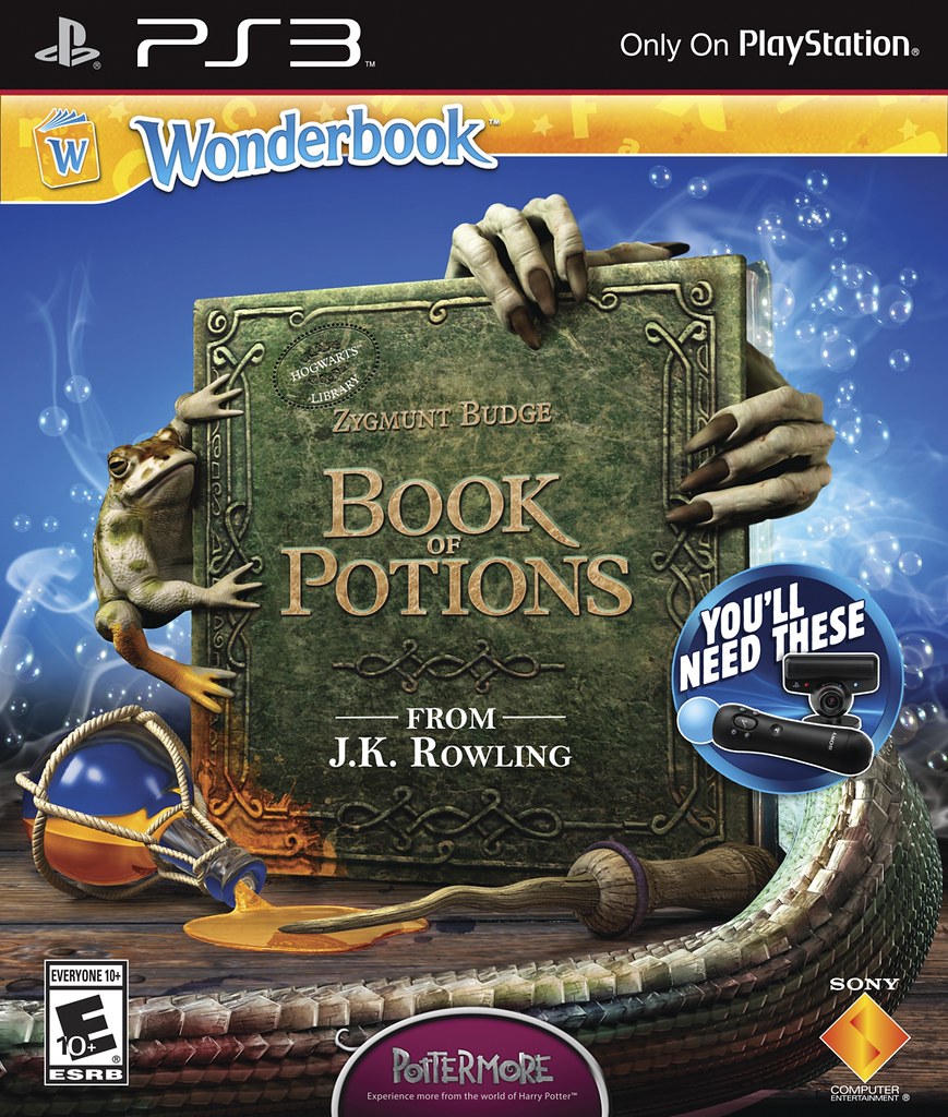 Игра Wonderbook: Book of Potions (PlayStation 3, полностью на иностранном языке) - купить в Москве, цены в интернет-магазинах Мегамаркет