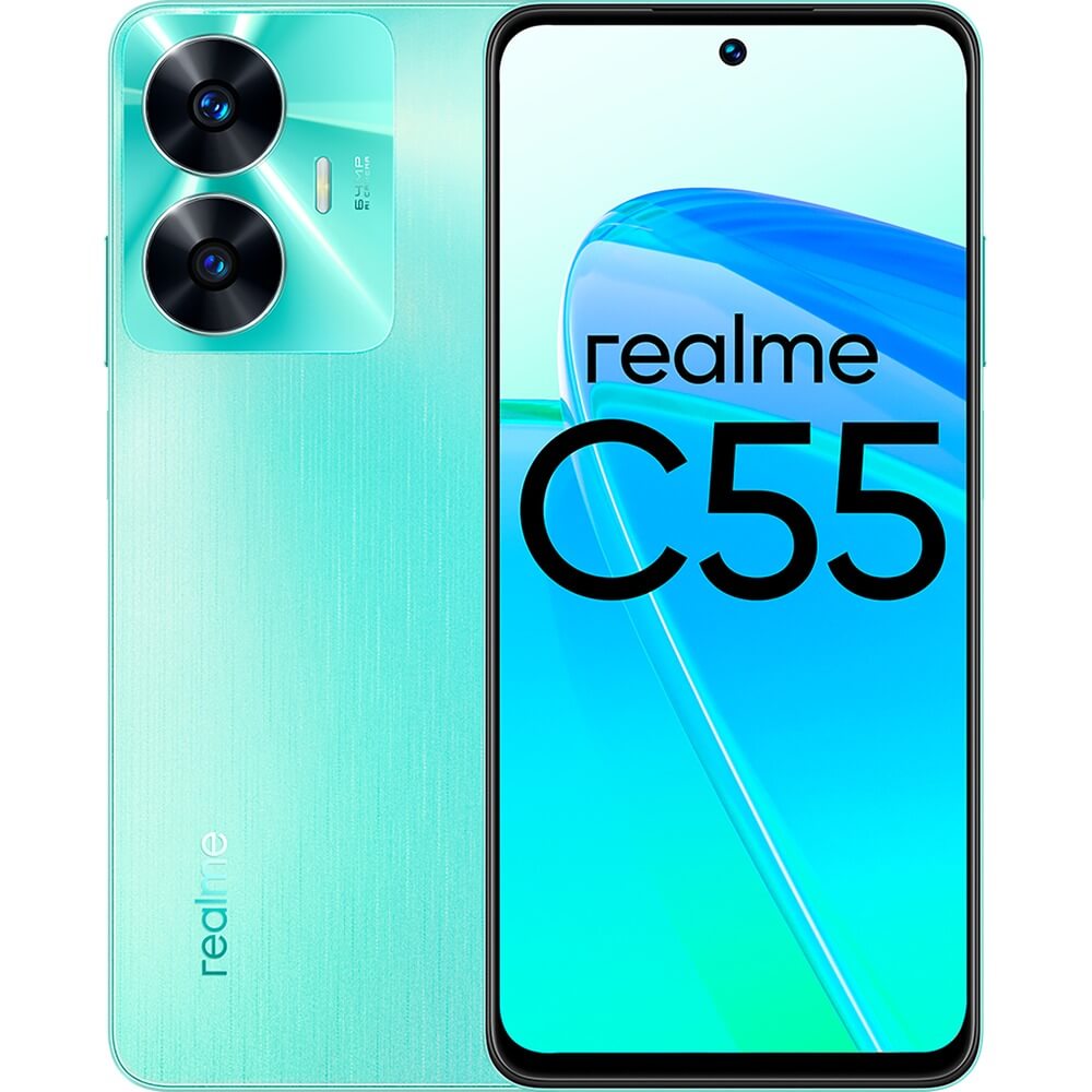Смартфон Realme C55 8/256GB зеленый (155136), купить в Москве, цены в интернет-магазинах на Мегамаркет