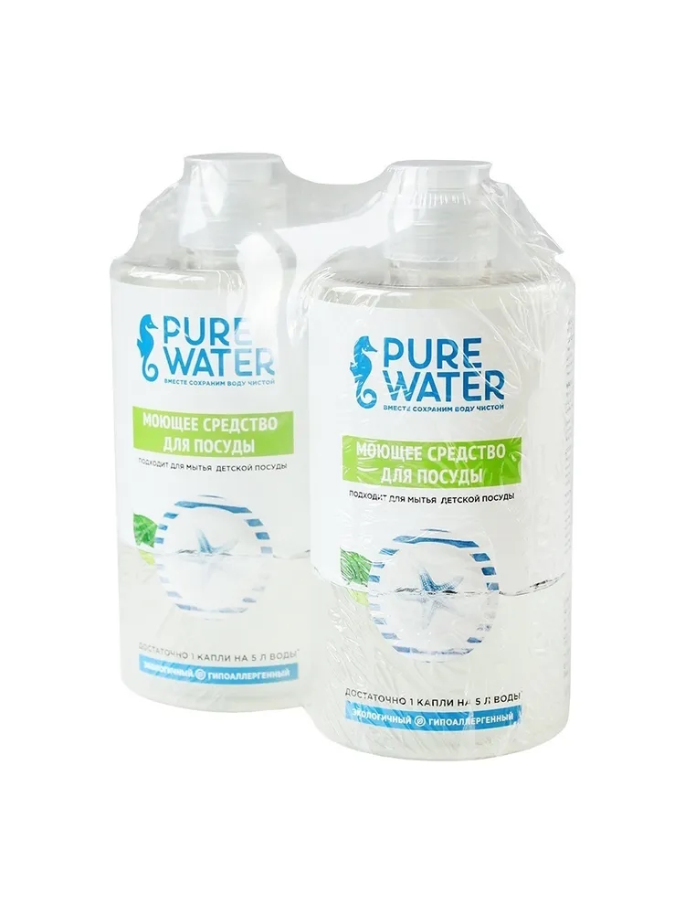 Мыло pure water. Pure water средство для мытья посуды гипоаллергенное 450мл (15) 408693. pure water моющее средство для посуды. маунт ватер пьюр.