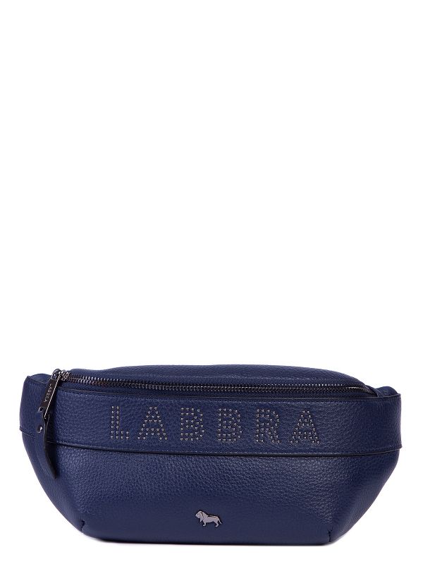 Поясная сумка женская Labbra L-HF3317 темно-синяя