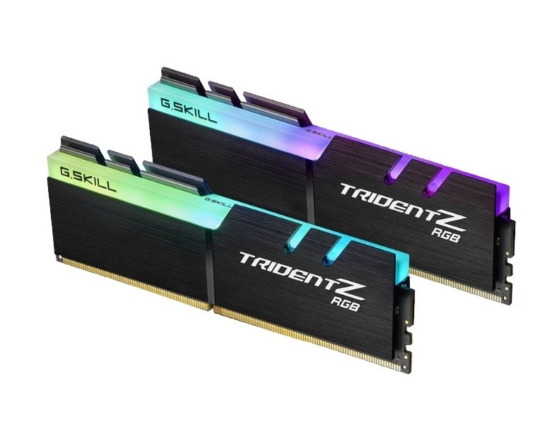 Оперативная память G.Skill Trident Z RGB (F4-3200C16D-32GTZR) DDR4 2x16Gb 3200MHz, купить в Москве, цены в интернет-магазинах на Мегамаркет