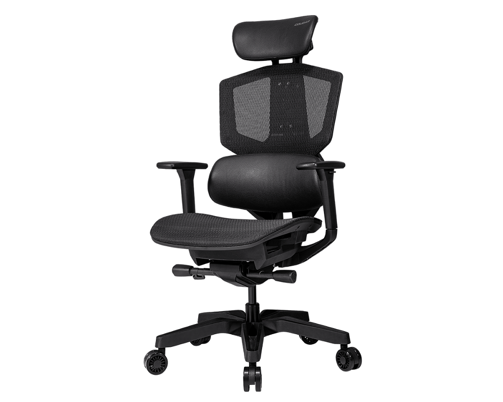 Кресло компьютерное игровое Cougar ARGO One Black 3MARGOSB.BF01 – купить в Москве, цены в интернет-магазинах на Мегамаркет