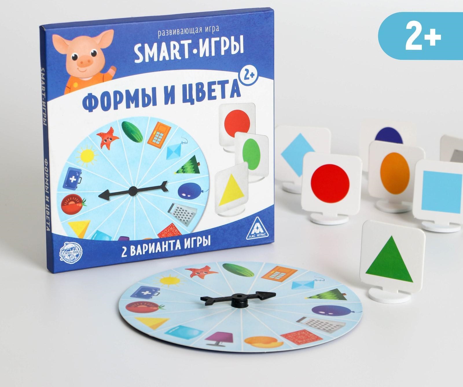 Развивающая игра Лас Играс Smart-игры, Формы и цвета 5276477 – купить в  Москве, цены в интернет-магазинах на Мегамаркет