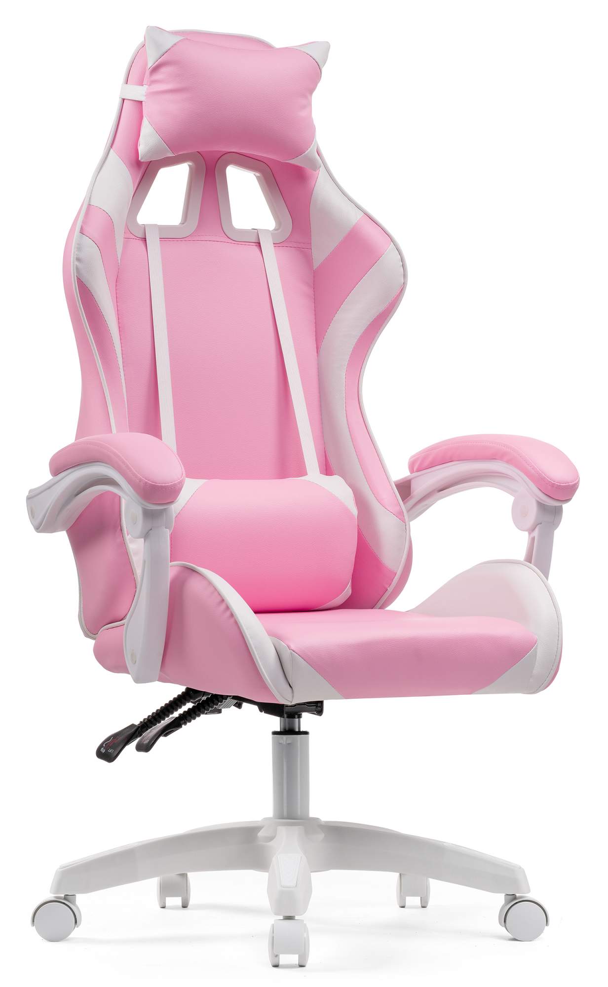 Компьютерное кресло Woodville Rodas pink/white - купить в Москве, цены на Мегамаркет