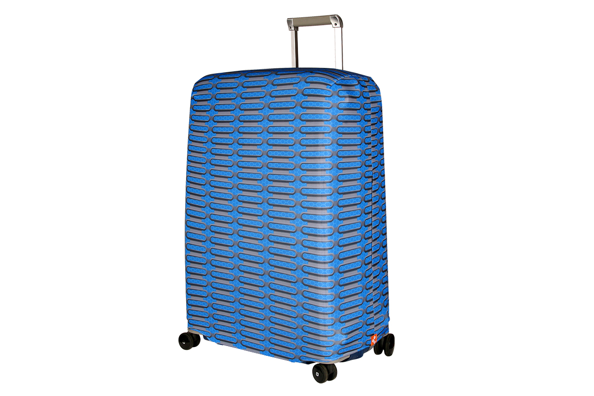Чехол для чемодана Routemark Хром L/XL SP500 серый