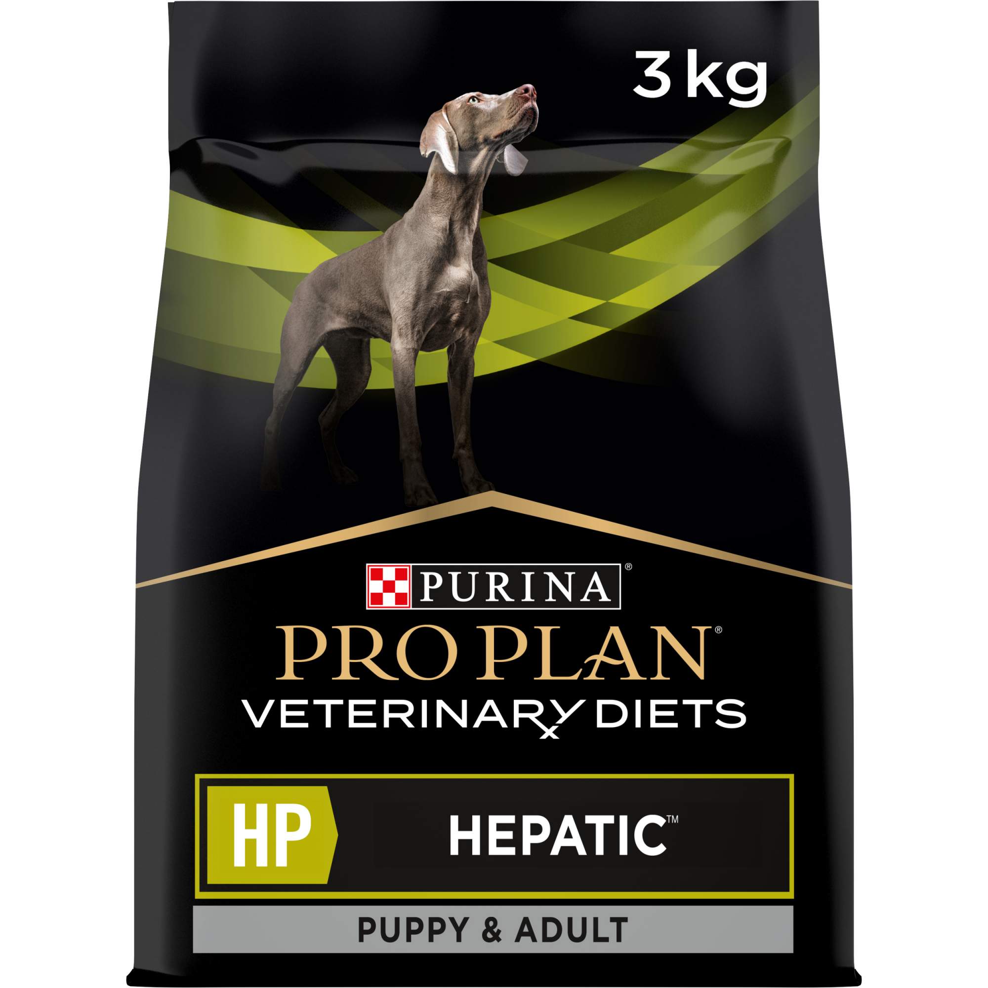 Сухой корм для собак PRO PLAN VETERINARY DIETS HP для поддержания функции печени, 3 кг