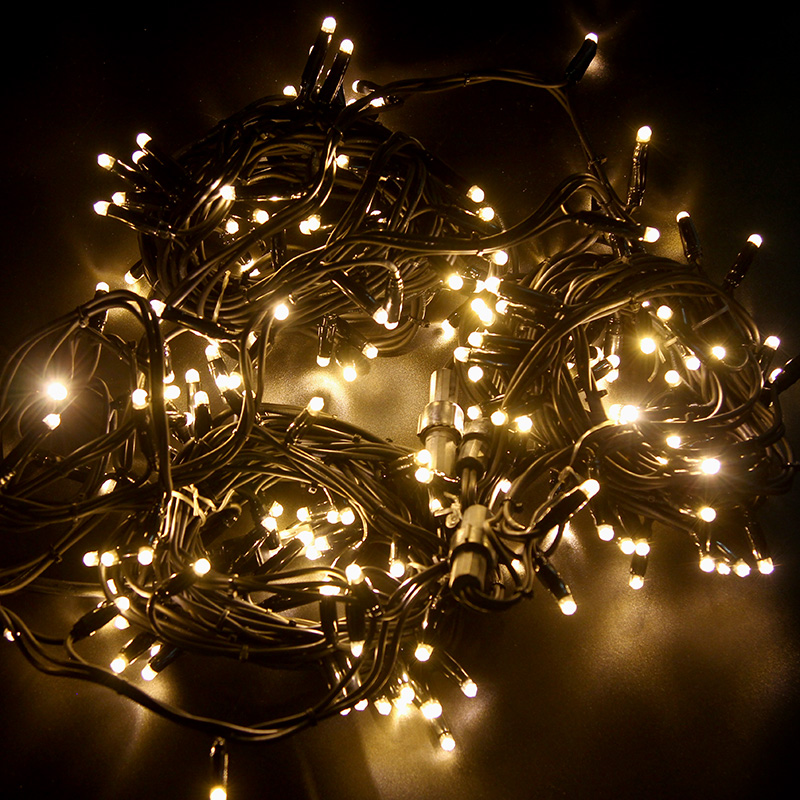 Световая гирлянда новогодняя Neon-Night Дюраплей LED 885437 315-166 20 м белый теплый