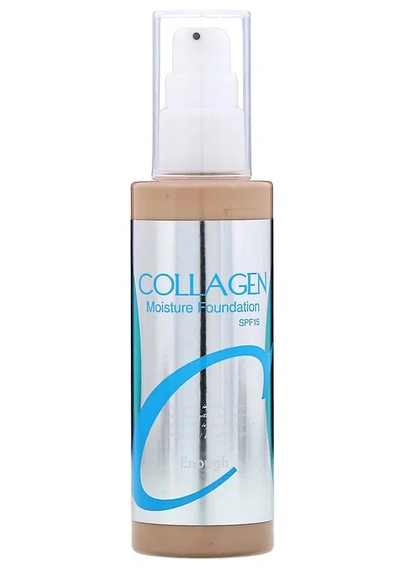 Увлажняющий тональный крем Enough с коллагеном Collagen Moisture Foundation SPF 15 тон 13 - купить в Марика, цена на Мегамаркет