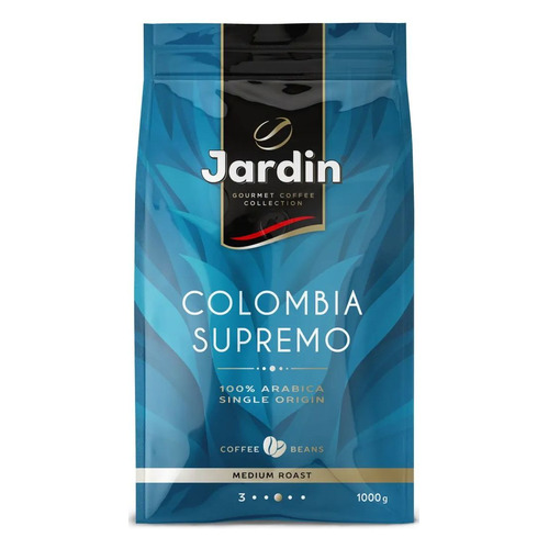 Кофе зерновой JARDIN Colombia Supremo средняя обжарка 1000 гр - купить в Вайбторг, цена на Мегамаркет