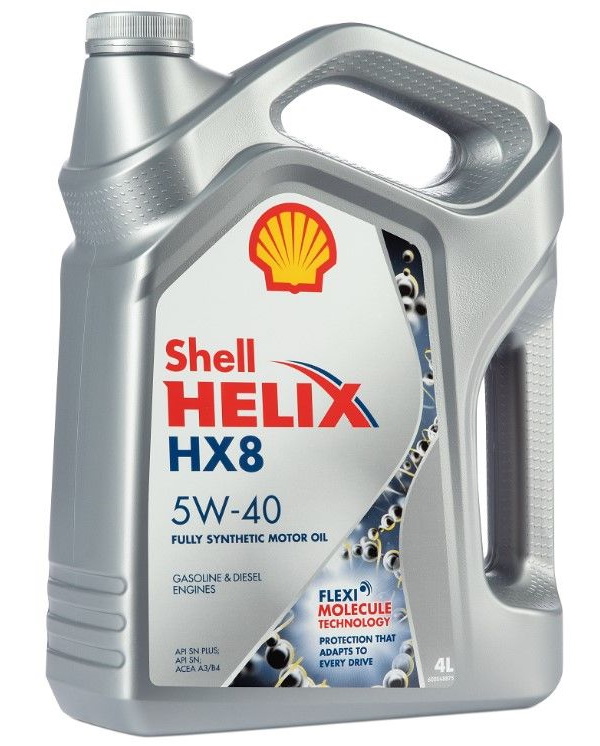 Моторное масло Shell Синтетическое Helix Hx8 Synthetic 5w-40 4л (550046362) 550051529 - купить в Москве, цены на Мегамаркет | 100026824593