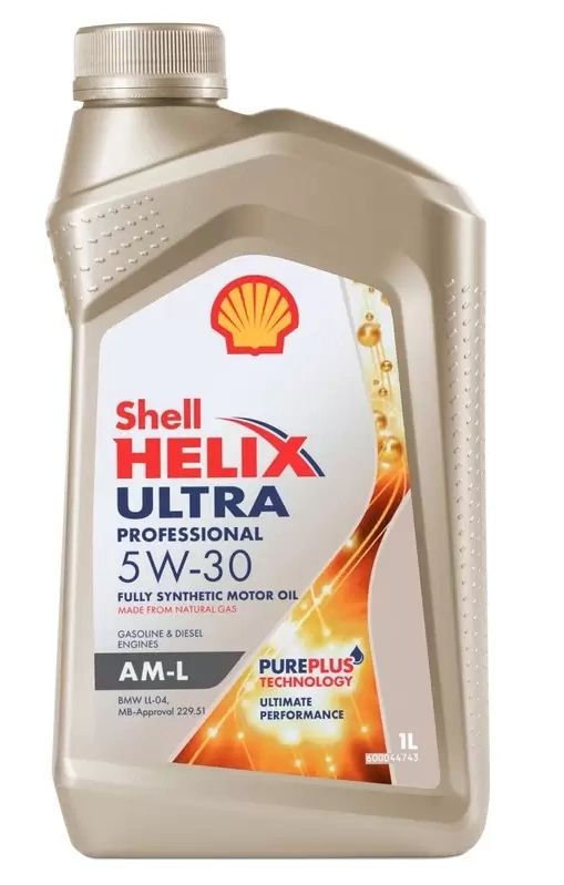 Моторное масло Shell Helix Ultra Professional AM-L 550046352 5W30 1л - купить в Москве, цены на Мегамаркет | 100026824537