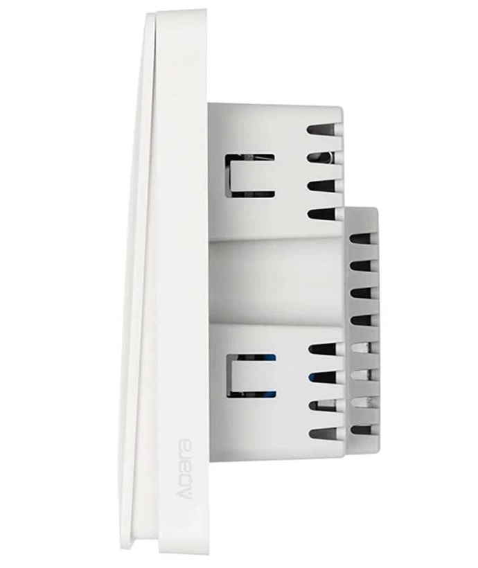 Выключатель aqara с нейтралью. Aqara qbkg03lm. zigbee выключатель aqara. aqara smart wall switch. выключатель 2х1-полюсный aqara qbkg03lm, белый.