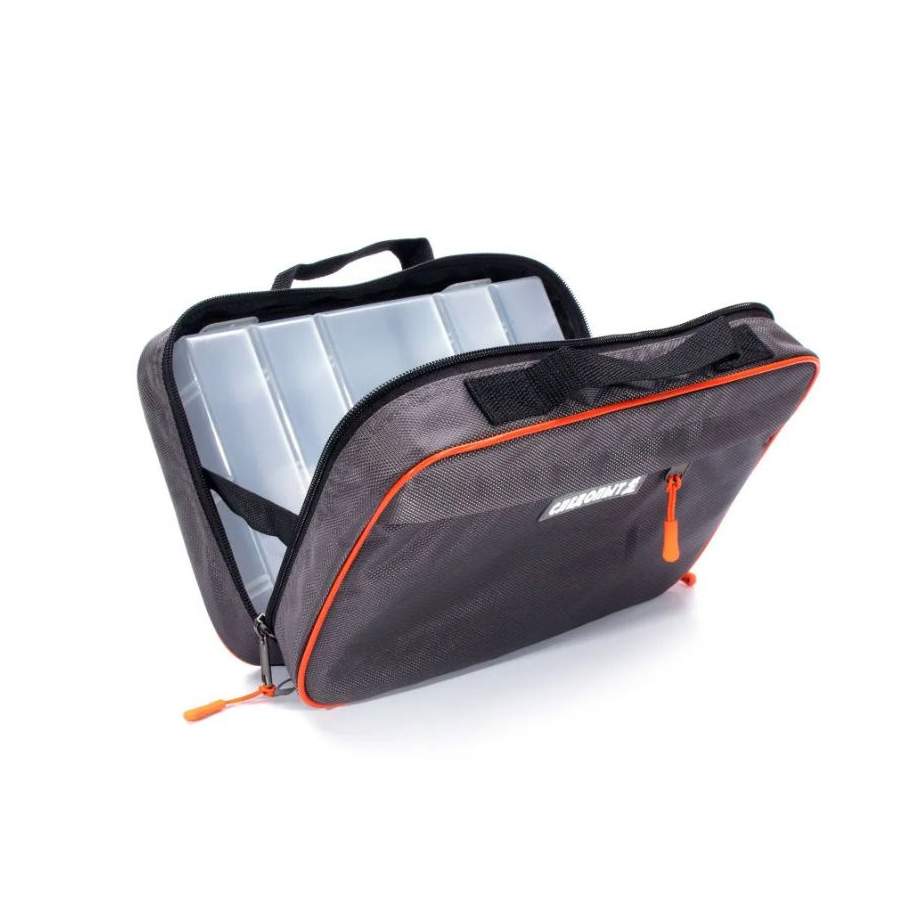 Модуль следопыт. Серый + 2 коробки luno 20. Сумка рыболовная "следопыт" module case, 30х22х10 см, цв. Модуль следопыт. Сумка рыболовная следопыт module case.