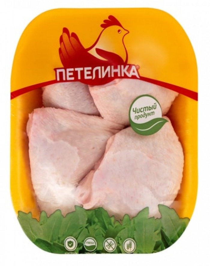 Бедро цыпленка-бройлера Петелинка особое, охлажденное, 1-1,1 кг
