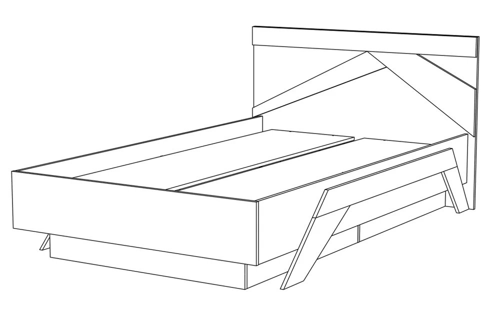 Корпус для кровати 1600х2000