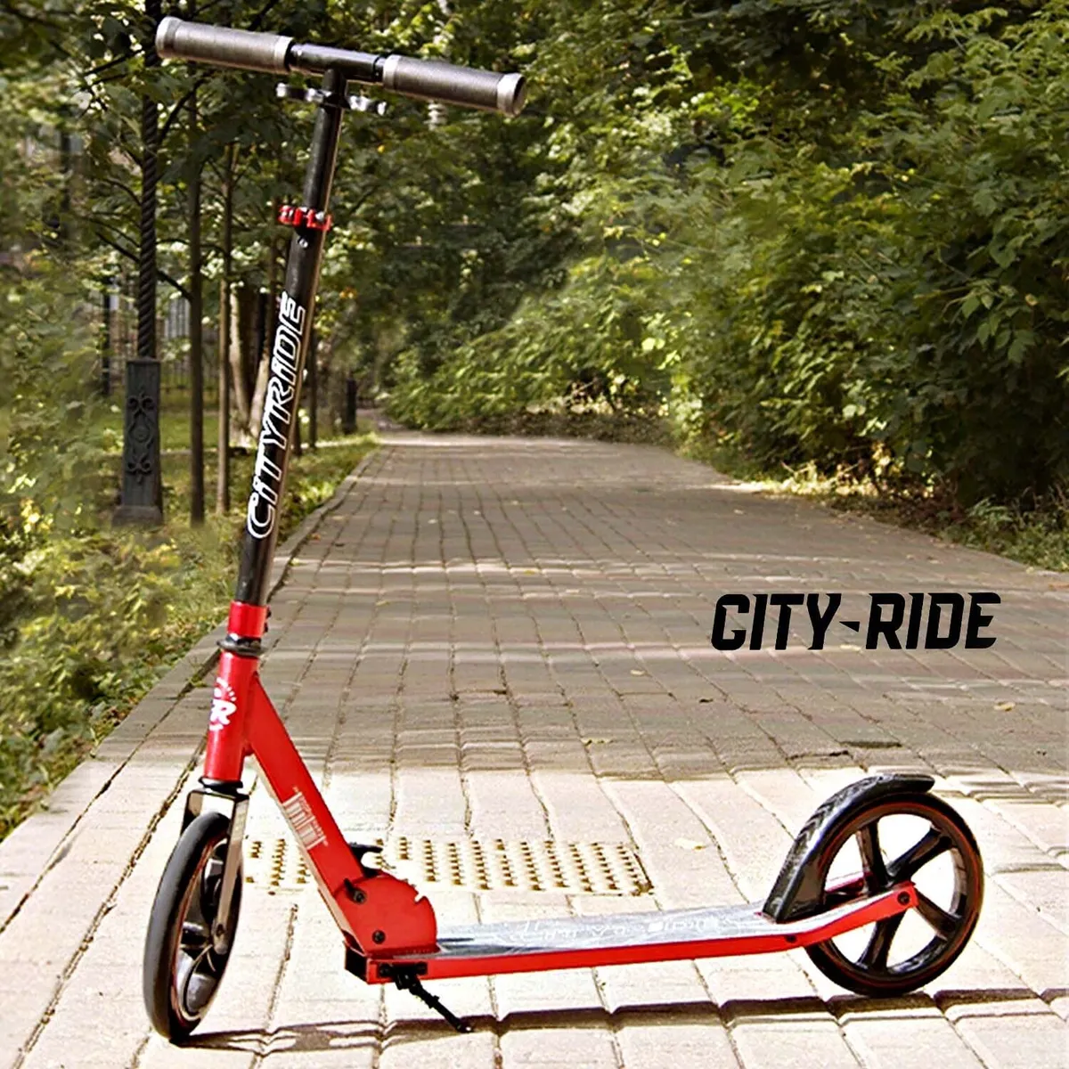 Отзывы о двухколесный самокат City-Ride CR-S2-01RD - отзывы покупателей на  Мегамаркет | самокаты детские CR-S2-01RD - 600002159477