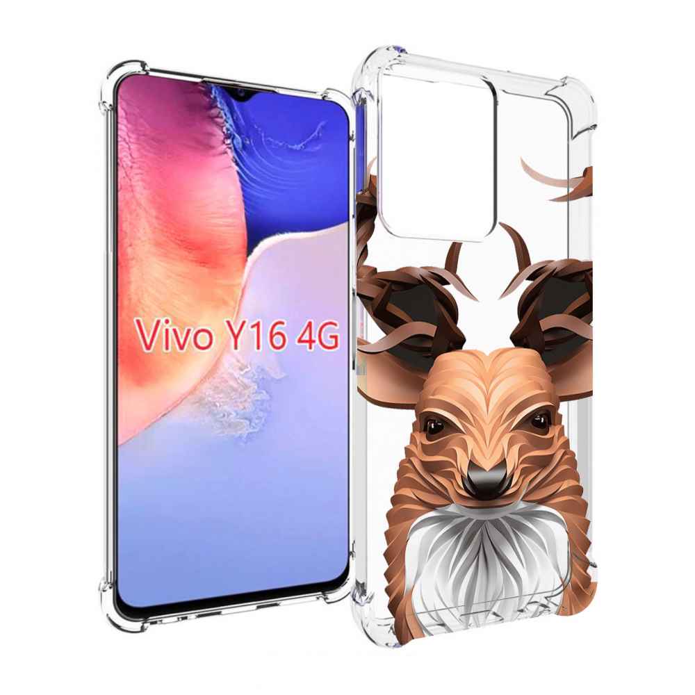 Чехол MyPads 3D-олень для Vivo Y16 4G/ Vivo Y02S – купить в Москве, цены в  интернет-магазинах на Мегамаркет