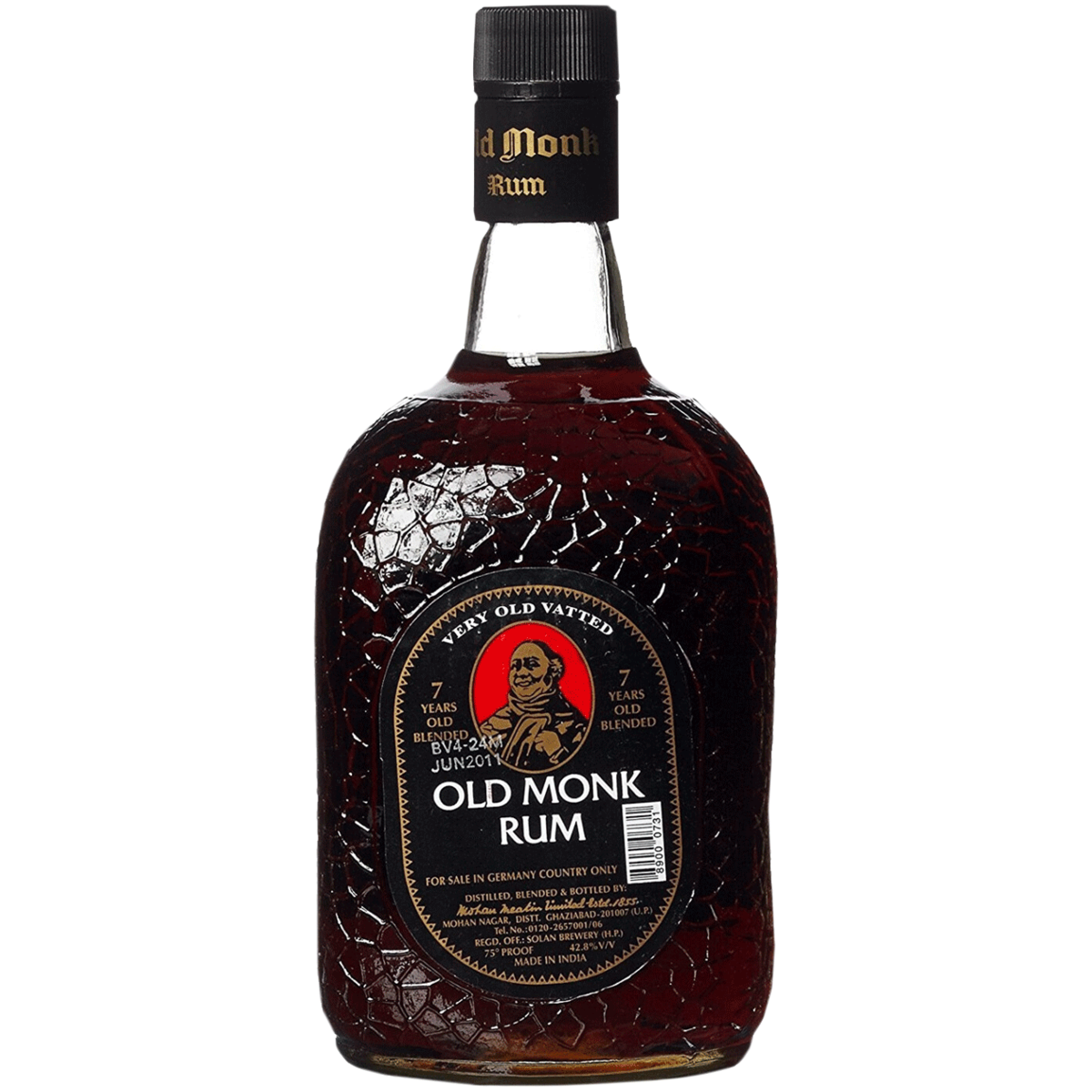 Ром Old Monk 7 Years Old, 0.75 л - купить, цены на Мегамаркет