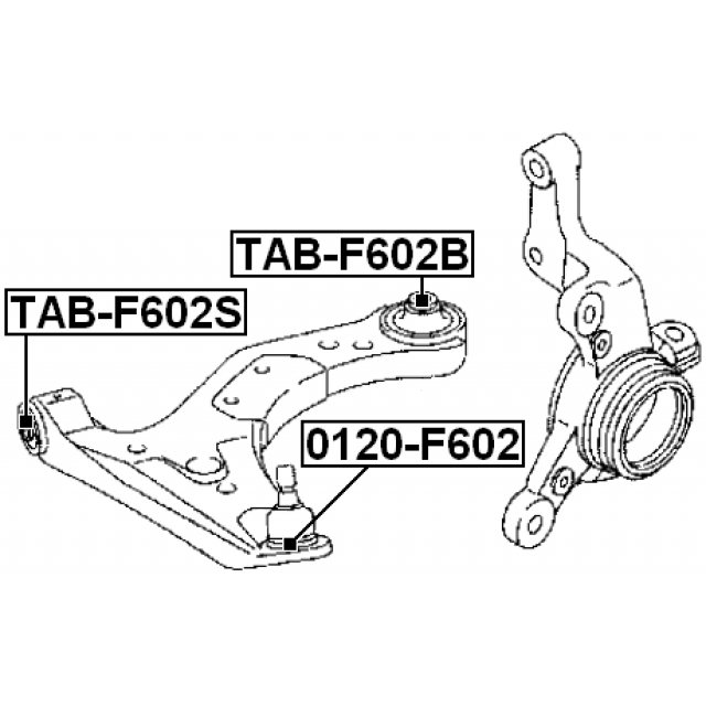 Tab f. Tab-kgb10b FEBEST.